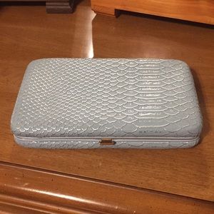 Merona MERMAID Blue & Silver Clutch Wallet 🧜‍♀️